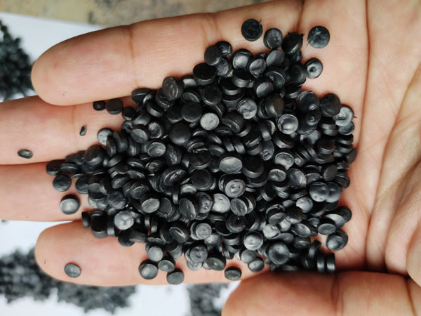 阜阳再生塑料HDPE低压管道颗粒