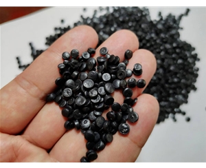 阜阳黑色HDPE再生管道颗粒料